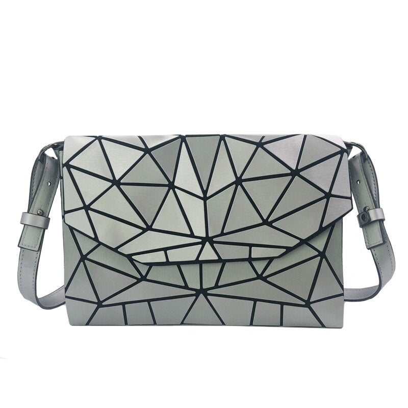 Women’s Casual Luminous Geometric Pattern Shoulder Bags