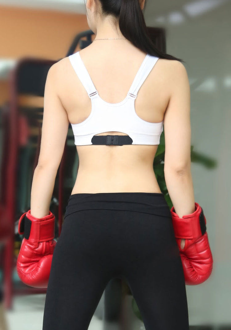 Hot Women Zipper Push Up Sports Bras Vest Underwear Shockproof Breathable Gym Fitness Athletic Running Yoga Bh Sport Tops - Sheseelady