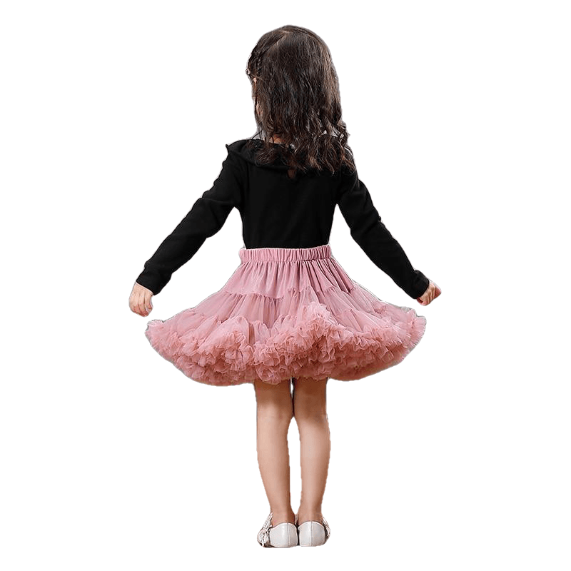 Fluffy Children Ballet Skirts For Party Dance Princess Girl