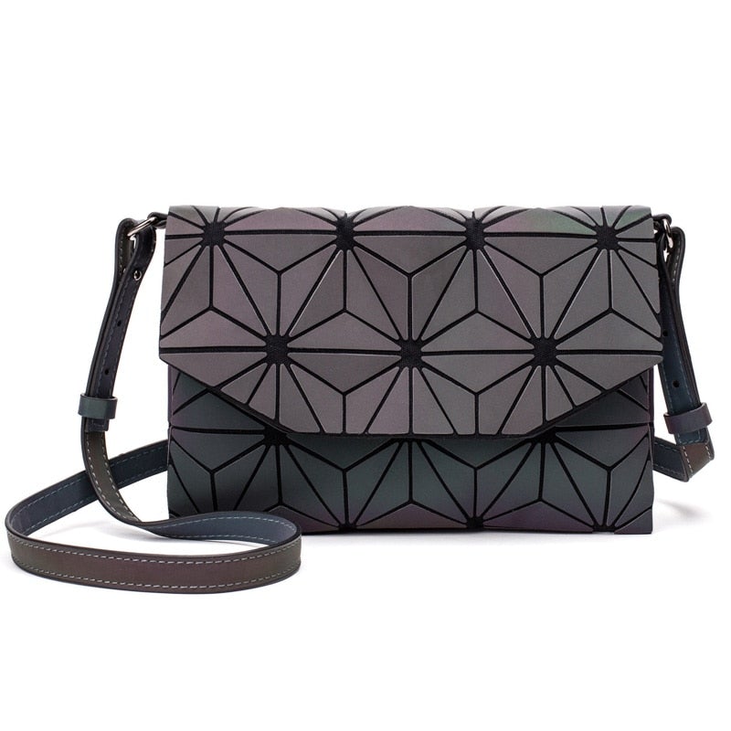 Women’s Casual Luminous Geometric Pattern Shoulder Bags