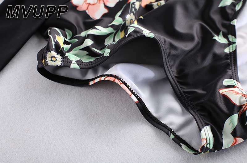 Floral Printed Clothes For Mother Daughter And Swimwear Bikini