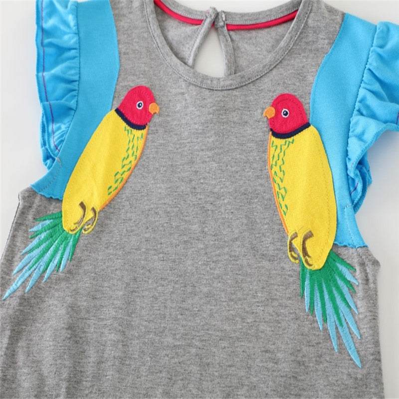 Baby Girls Summer Embroidery Dresses - Sheseelady