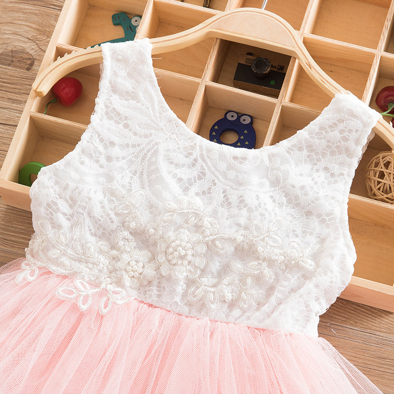 Stylish Lovely Girls' Lace Princess Dresses For Party Ceremony