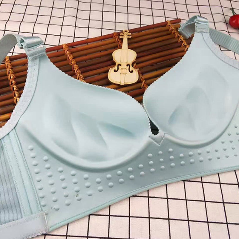 High End Brand Romantic Temptation Bra Set Women Striped Underwear Push Up Seamless Lingerie Female Sets 90C