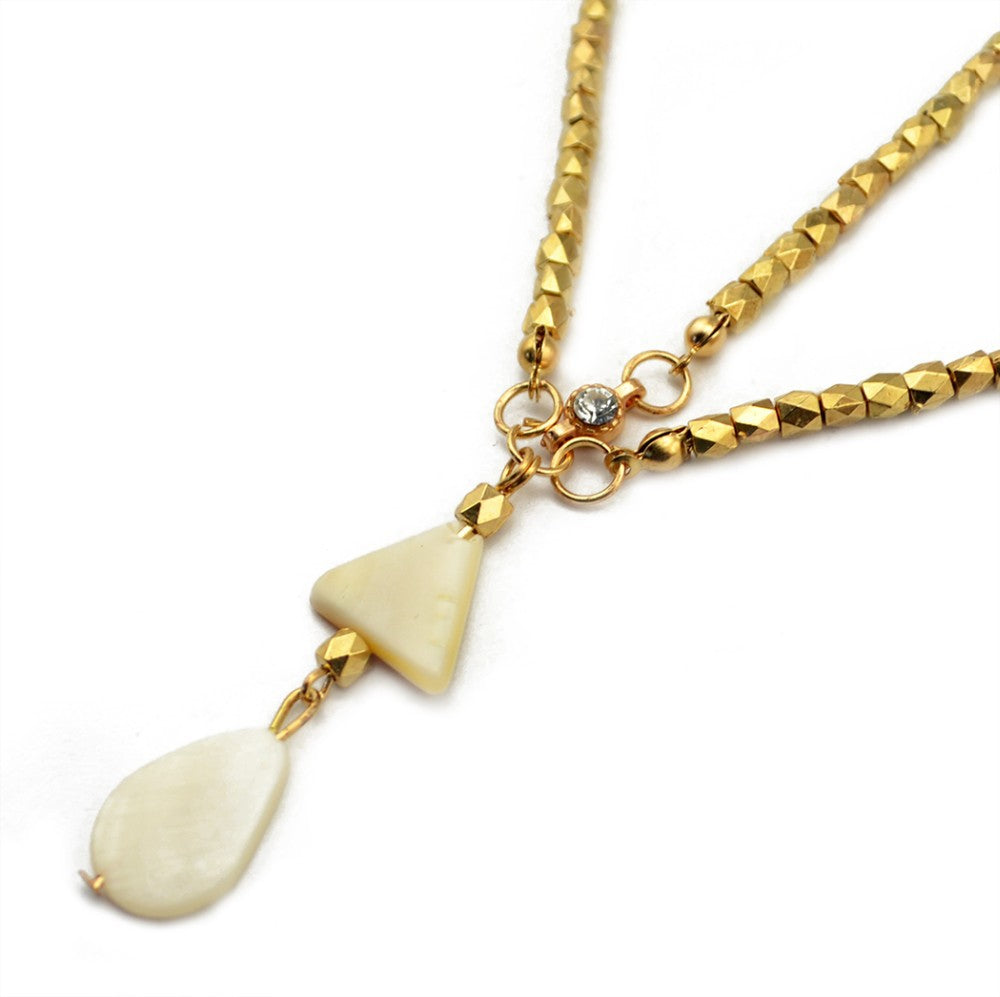 Gold Metal Head Chain Hair Jewelry For Women