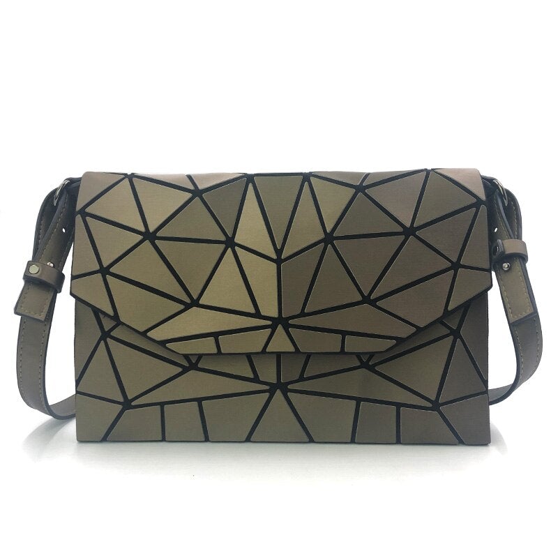 Women’s Casual Luminous Geometric Pattern Shoulder Bags