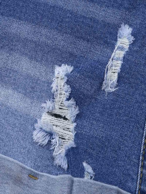 Fashion Sumemr Women'S Shorts Low Waist Ripped Hole Short Mini Jeans Denim For Women Casual Plus Size Trousers Pantalones - Sheseelady