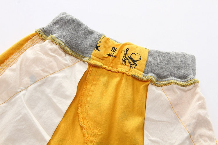 Cartoon Printed Horse Summer Shorts For Unisex Kids - Sheseelady