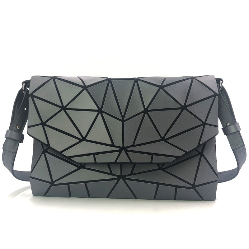 Women’s Casual Luminous Geometric Pattern Shoulder Bags