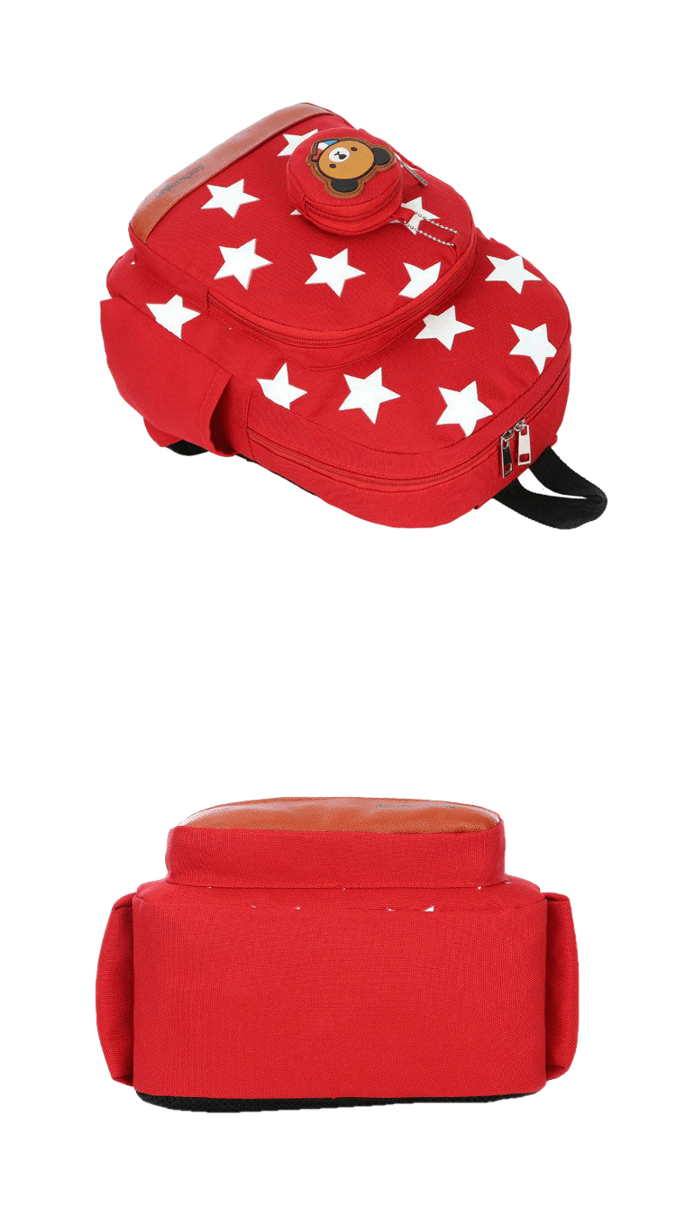 Boys Backpacks For Kindergarten Stars Printing Nylon Children Backpacks Kids Kindergarten School Bags For Baby Girls - Sheseelady