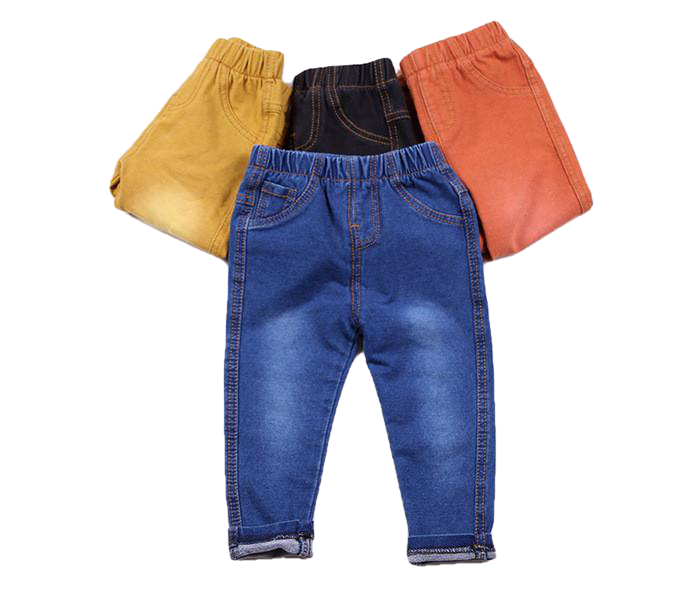 4 Colors Denim Pants And Cotton Trousers For Unisex Kids - Sheseelady