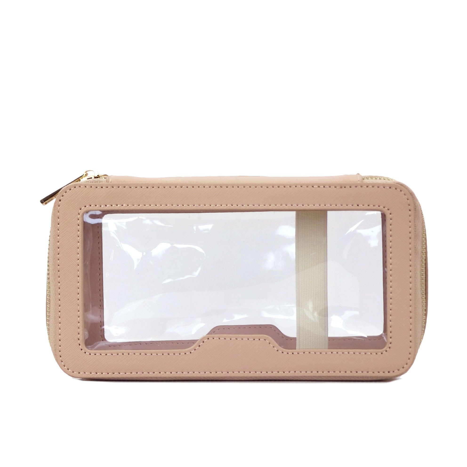 Fashion Waterproof Genuine Leather Toiletry Storage For Travel