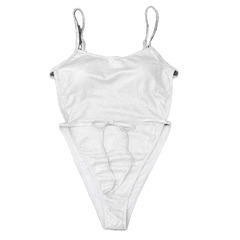 Sexy Women's Lace-up Backless Push Up Swimsuit Made Of Hot Stamping Bandage