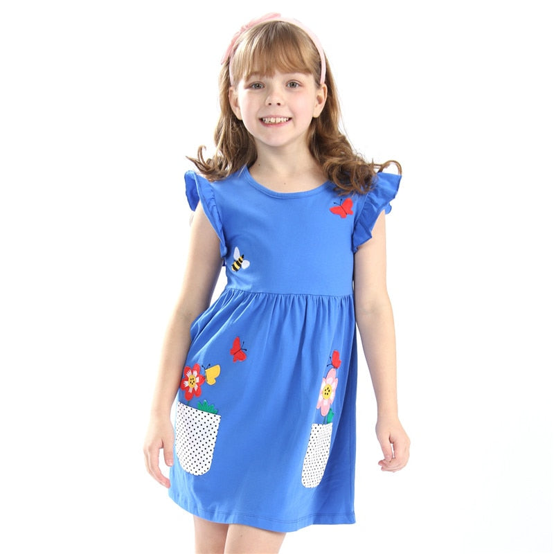Baby Girls Summer Embroidery Dresses - Sheseelady