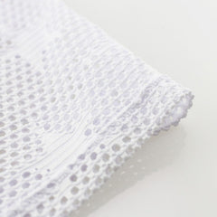 Men's Breathable Star Embroidered See Through Mesh Home Shorts