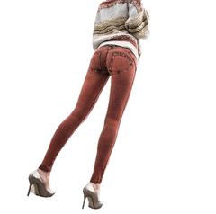 Lift Hips Skinny Casual Denim High Elastic Jeans - Sheseelady