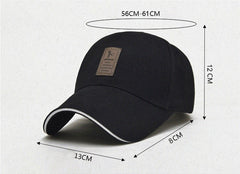 Casual Leisure Adjustable Baseball Cap For Men'S - Sheseelady