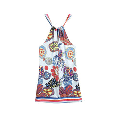 Mother Daughter Floral Beach And Party Wear Short Dresses