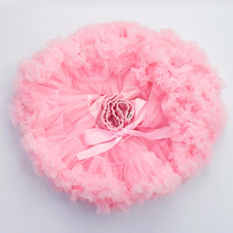 Fluffy Children Ballet Skirts For Party Dance Princess Girl