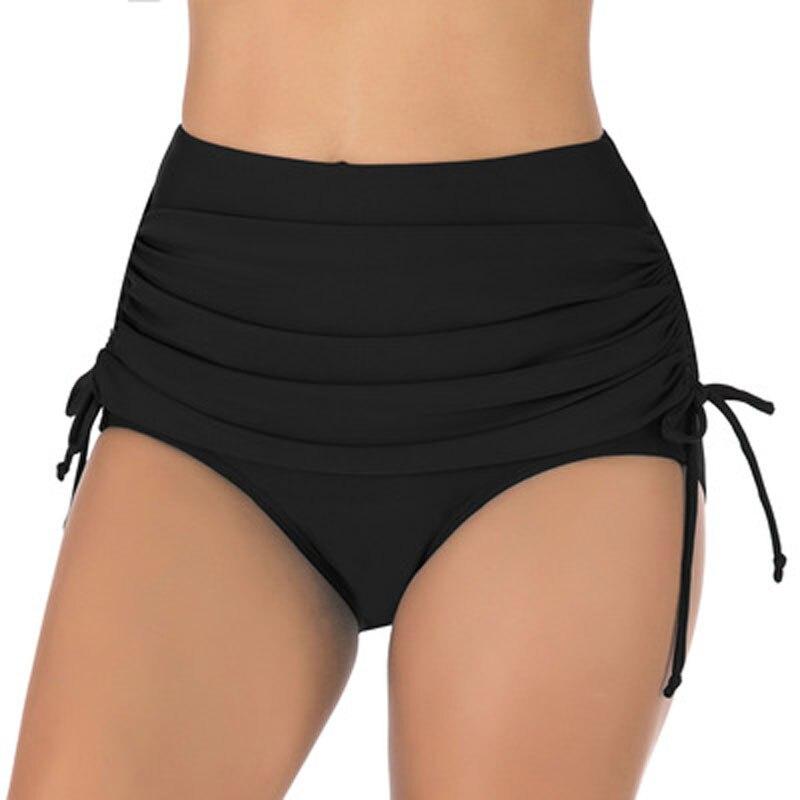 5 Styles Of Stylish Sexy Women's High Waist Swim Skirt With Underwear Solid Color