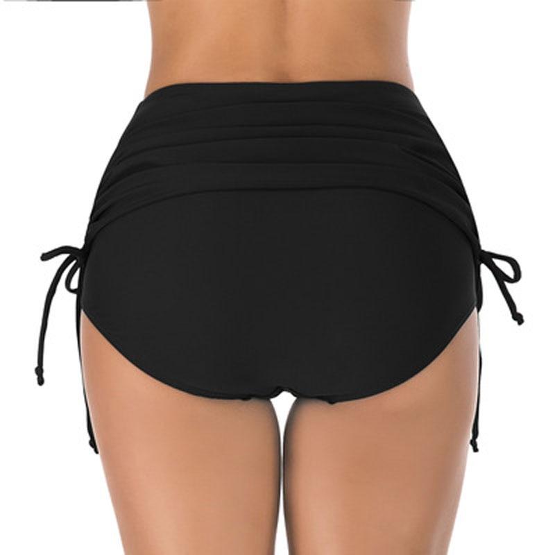 5 Styles Of Stylish Sexy Women's High Waist Swim Skirt With Underwear Solid Color