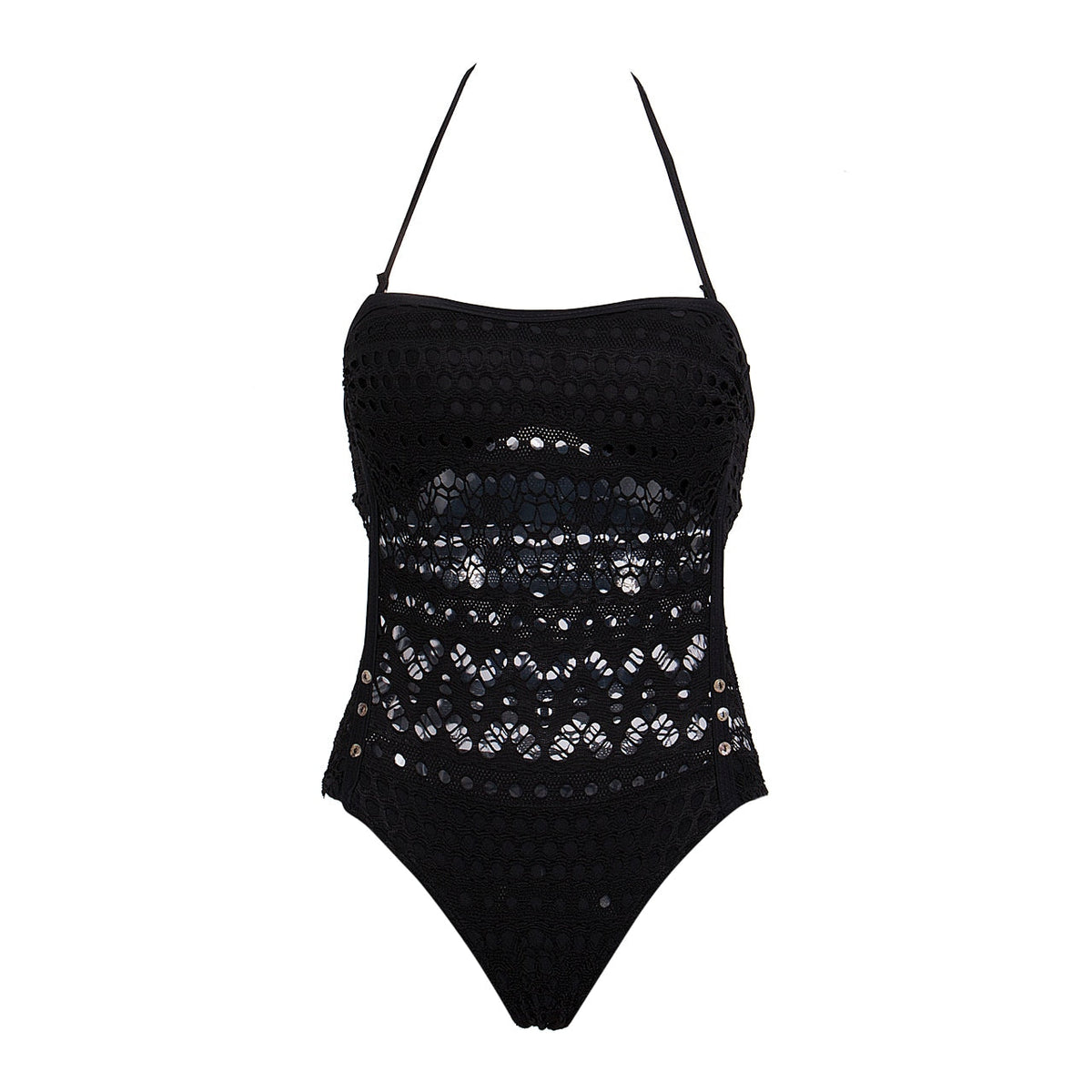 One Piece Swimsuit Push Up Monokini Solid Bikini