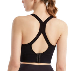 Elegant Breathable Women's Nylon Fitness Tank Tops