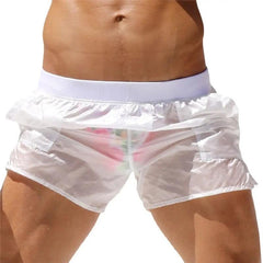 Current Cute Men's Transparent Summer Swim Shorts
