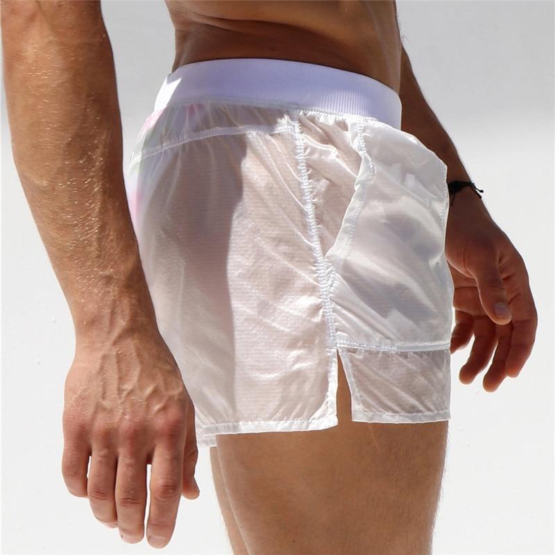 Current Cute Men's Transparent Summer Swim Shorts