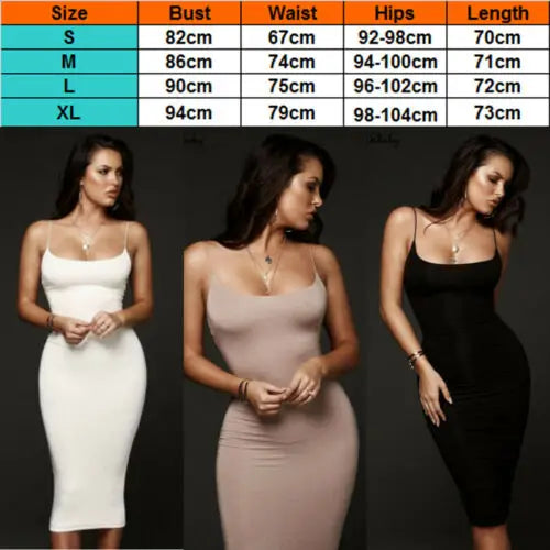 Summer Women's Sexy Bandage Sleeveless Short Dress Evening Party Clubwear Sling Dresses