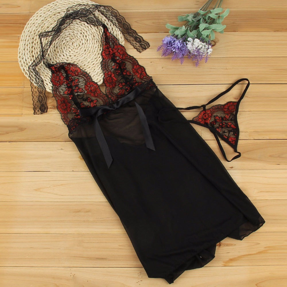 Sexy Ladies' Babydoll Erotic Lace Nightgowns