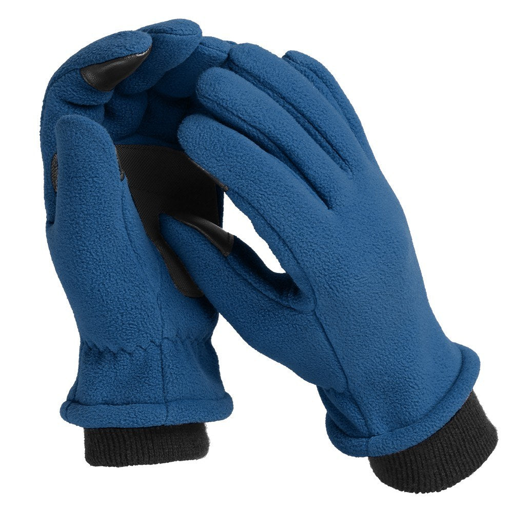 Thermal Fleece Touchscreen Gloves for Winter Outdoor Riding & Skating