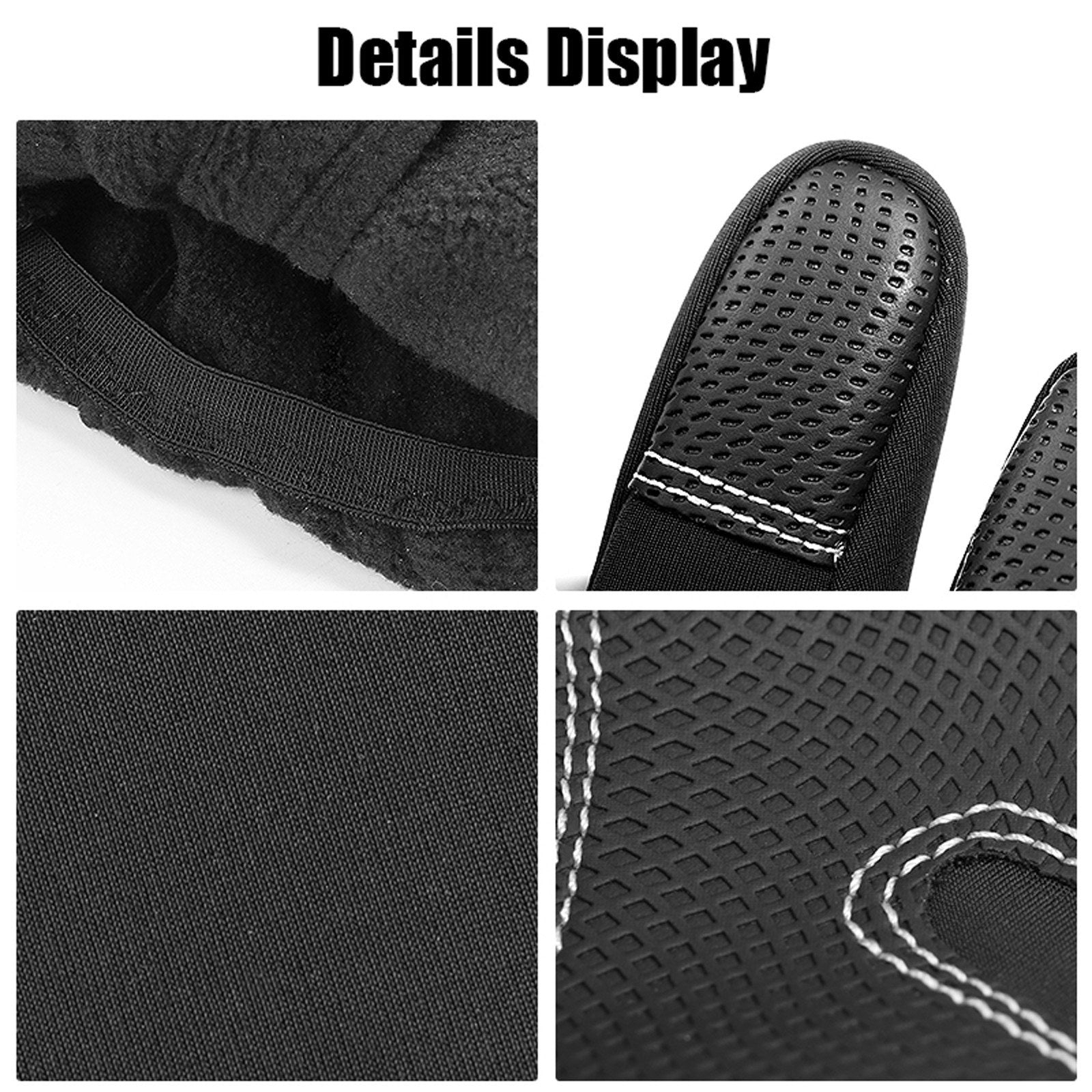 Thermal Fleece Waterproof Cycling Gloves - Touchscreen, Winter Sports, Skiing, Climbing, Motorcycle, Bicycle