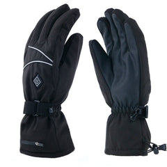 Electric Heated Gloves for Men & Women Water-resistant Winter Touchscreen Outdoor Skiing Biking