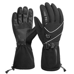 Heated Gloves Battery Powered Touchscreen Waterproof Winter Ski Climbing Hiking Cycling