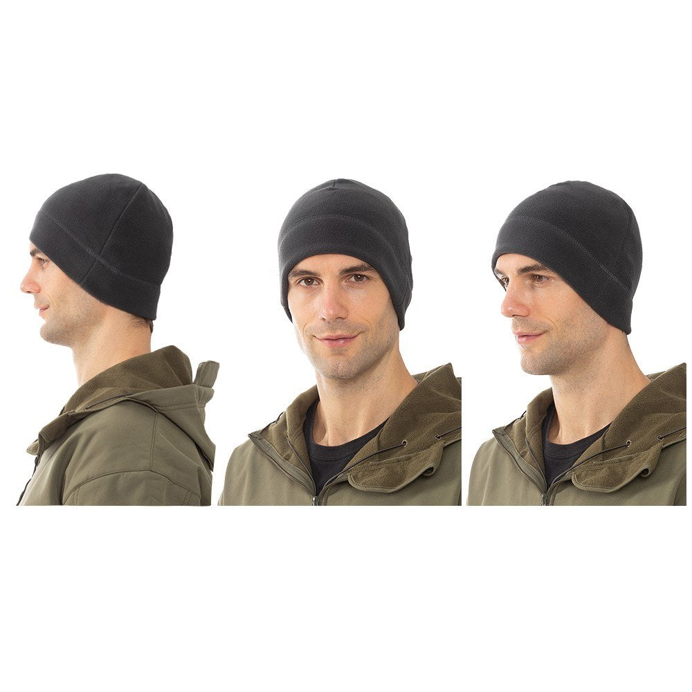 Windproof Fleece Winter Hat for Skiing, Snowboarding, Fishing, Motorcycling - Unisex