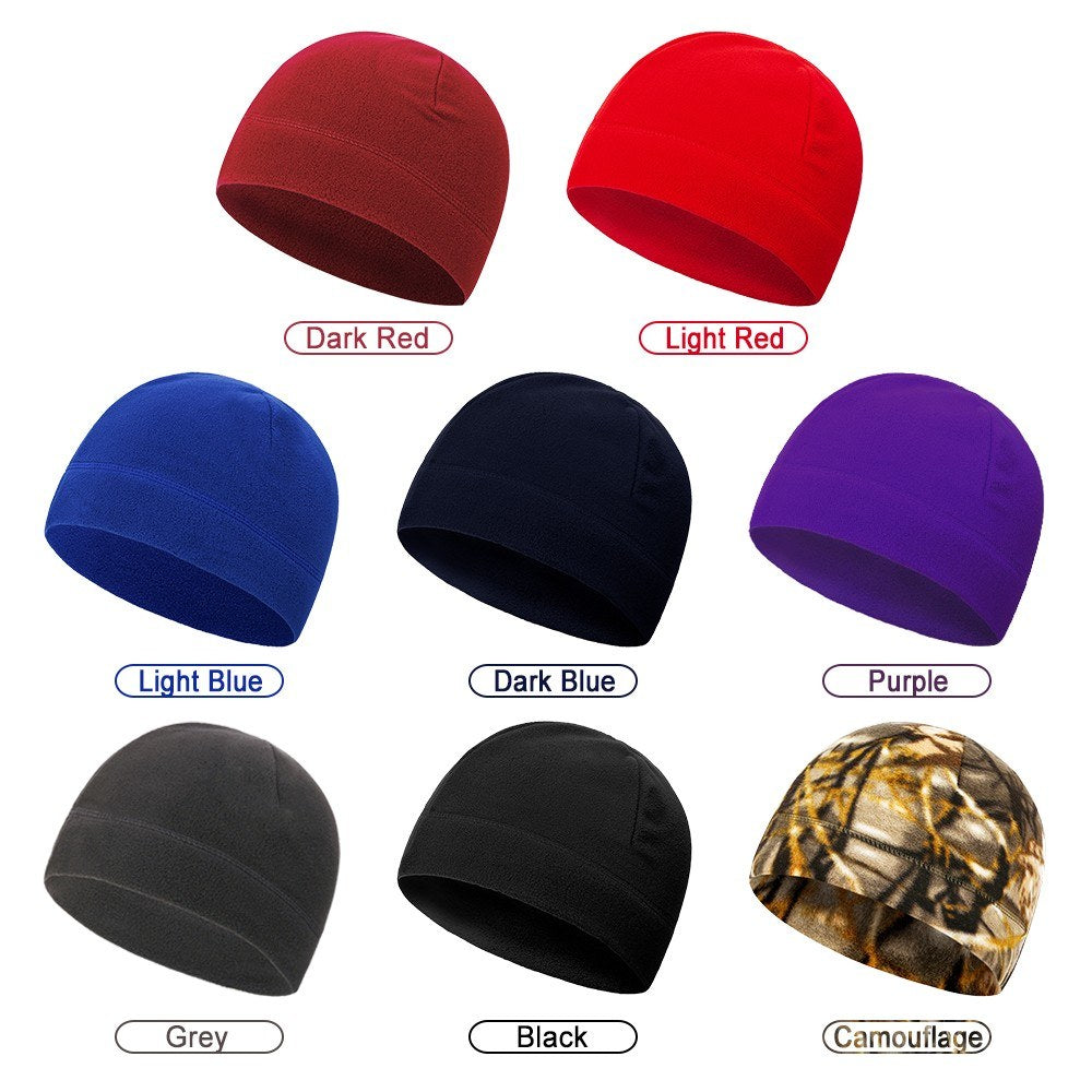 Windproof Fleece Winter Hat for Skiing, Snowboarding, Fishing, Motorcycling - Unisex