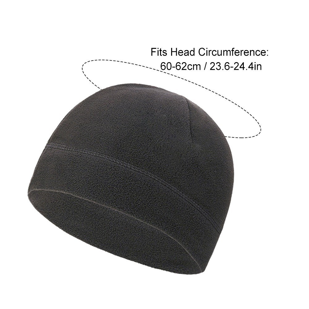 Windproof Fleece Winter Hat for Skiing, Snowboarding, Fishing, Motorcycling - Unisex