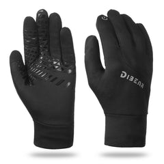 Windproof Winter Touchscreen Cycling Gloves - Full Finger Warmth for Biking, Skiing, and Outdoor Activities