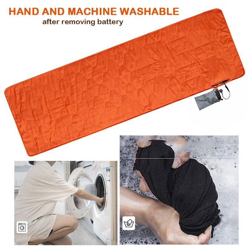 Outdoor USB Heating Sleeping Mat Insulation Camping Heated Sleeping Mattress Sleeping Bag Mattress