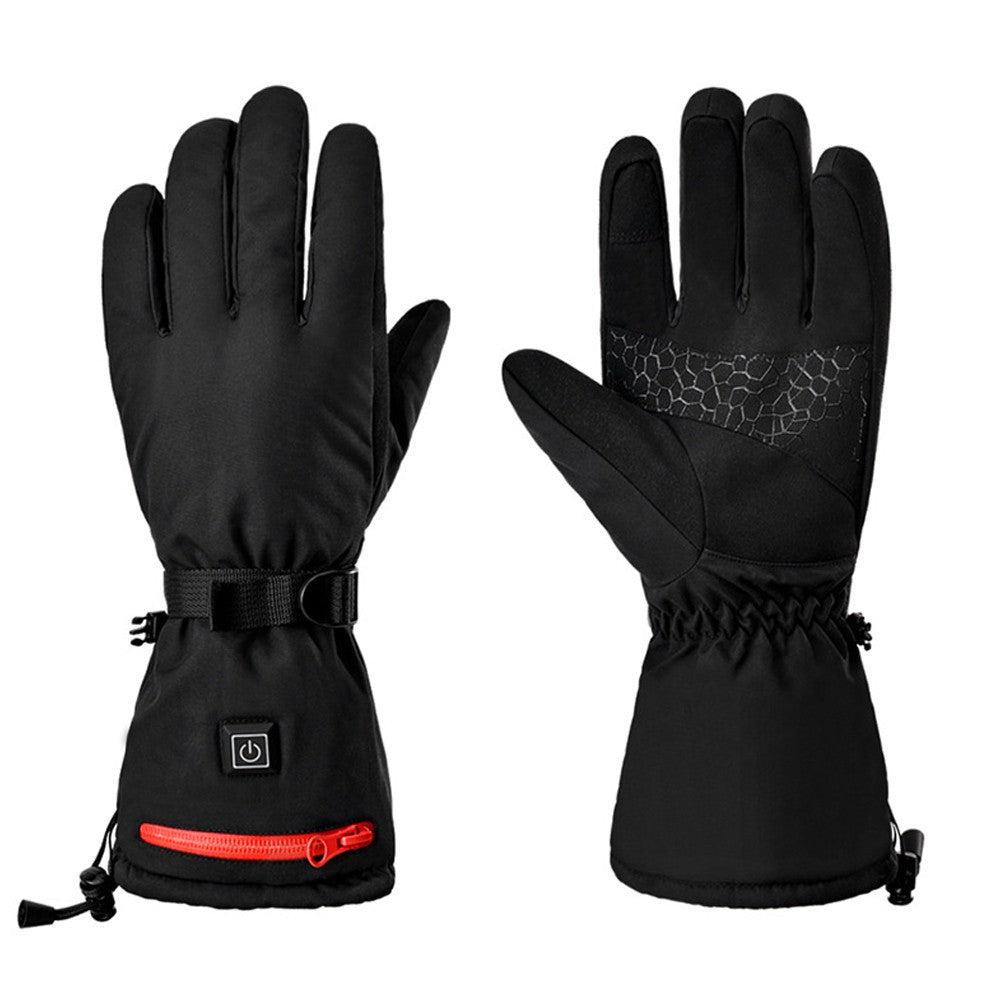Heated Waterproof Winter Gloves, 3-Temperature Adjustable