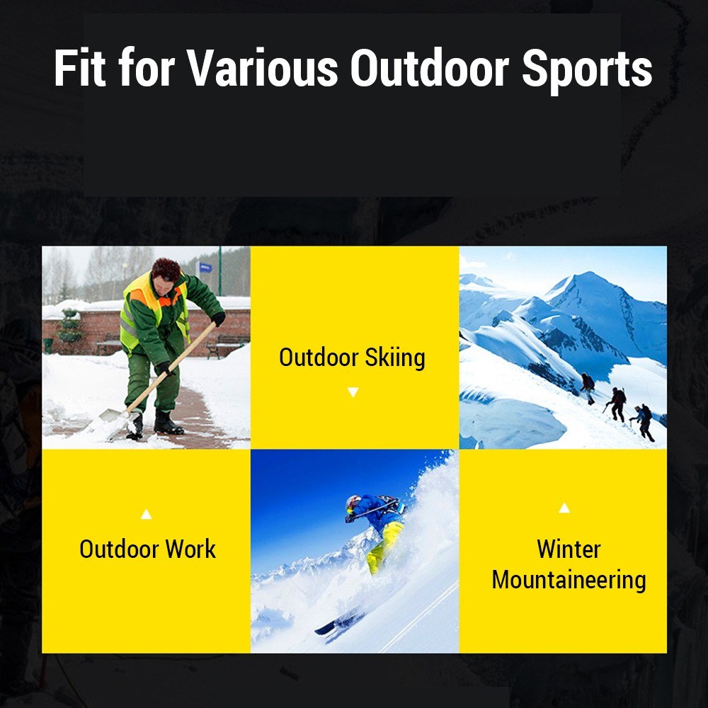 Heated Waterproof Winter Gloves, 3-Temperature Adjustable