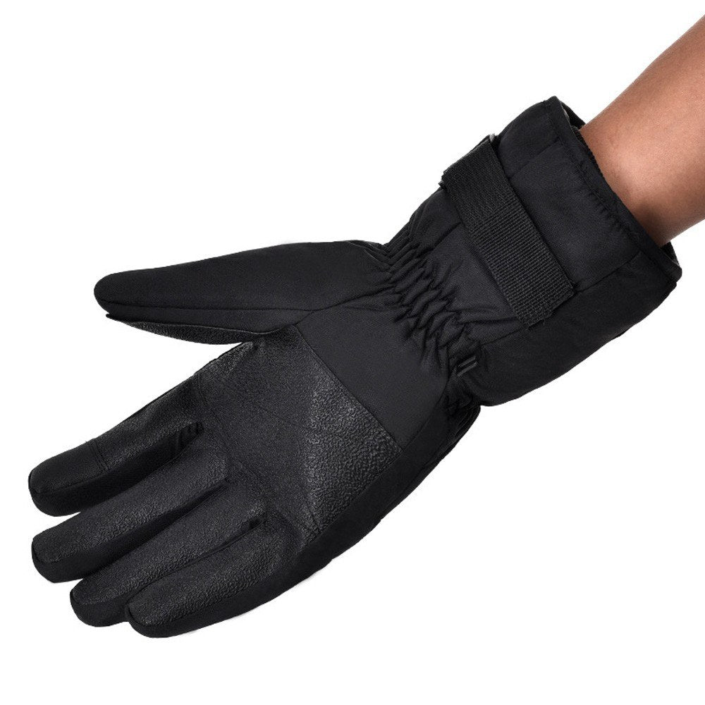Waterproof Electric Heated Touchscreen Mittens with Battery Box