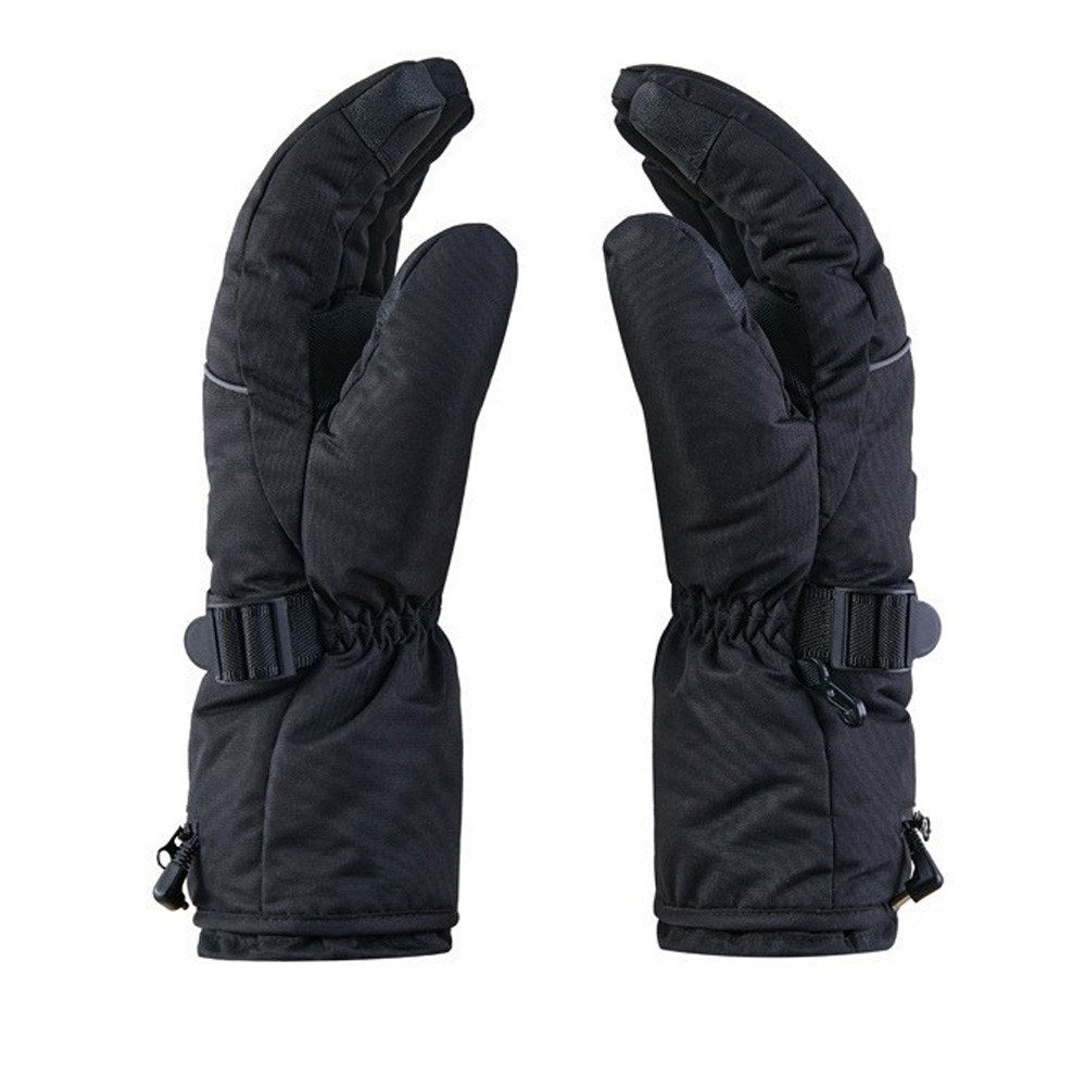 Waterproof Electric Heated Gloves: 3 Heat Levels for Winter Driving, Skiing, Hiking, Fishing, Hunting