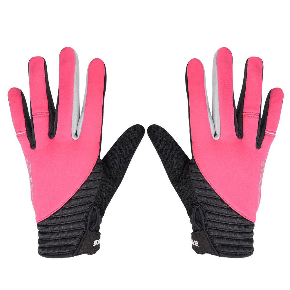 Windproof Touchscreen Cycling Gloves for Men & Women - Winter Full Finger Outdoor Use