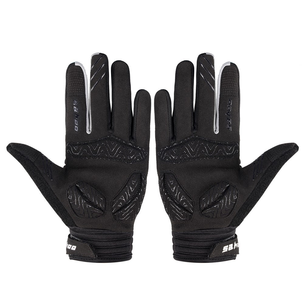 Windproof Touchscreen Cycling Gloves for Men & Women - Winter Full Finger Outdoor Use