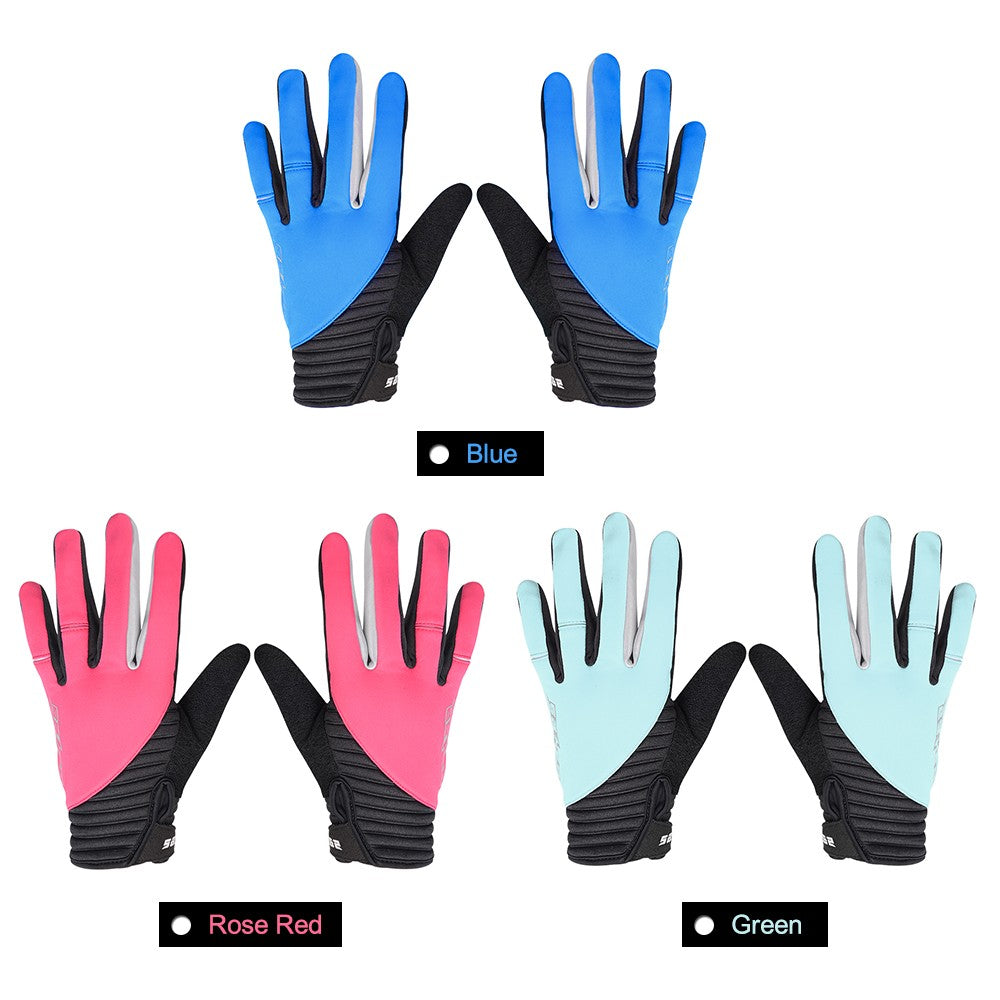 Windproof Touchscreen Cycling Gloves for Men & Women - Winter Full Finger Outdoor Use