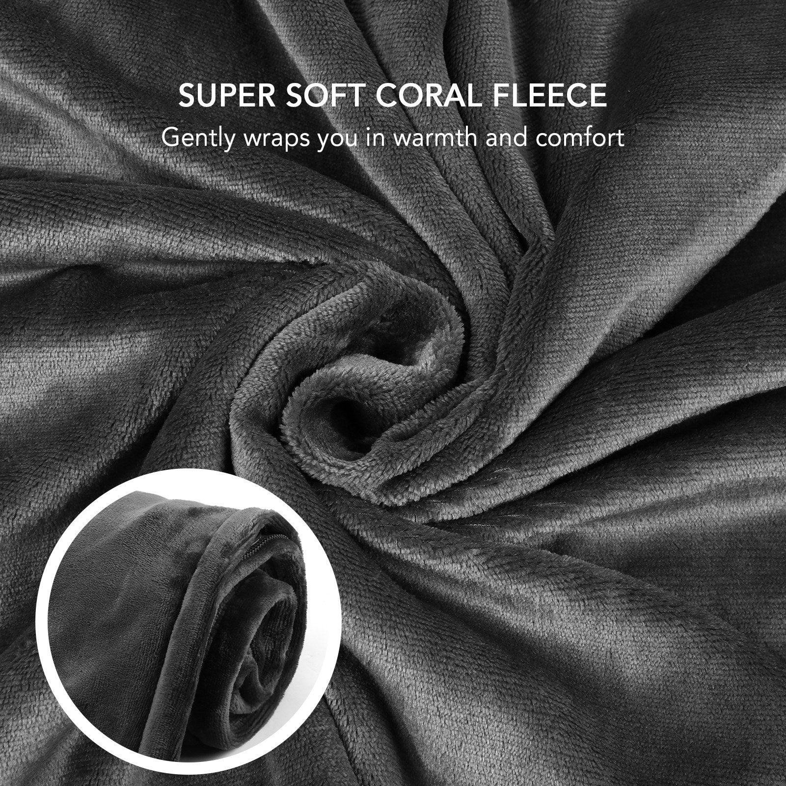 USB Rechargeable Washable Electric Thermal Scarf Blanket