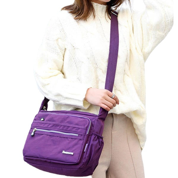 Nylon Waterproof Light Weight Crossbody Bag Shoulder Bag For Women