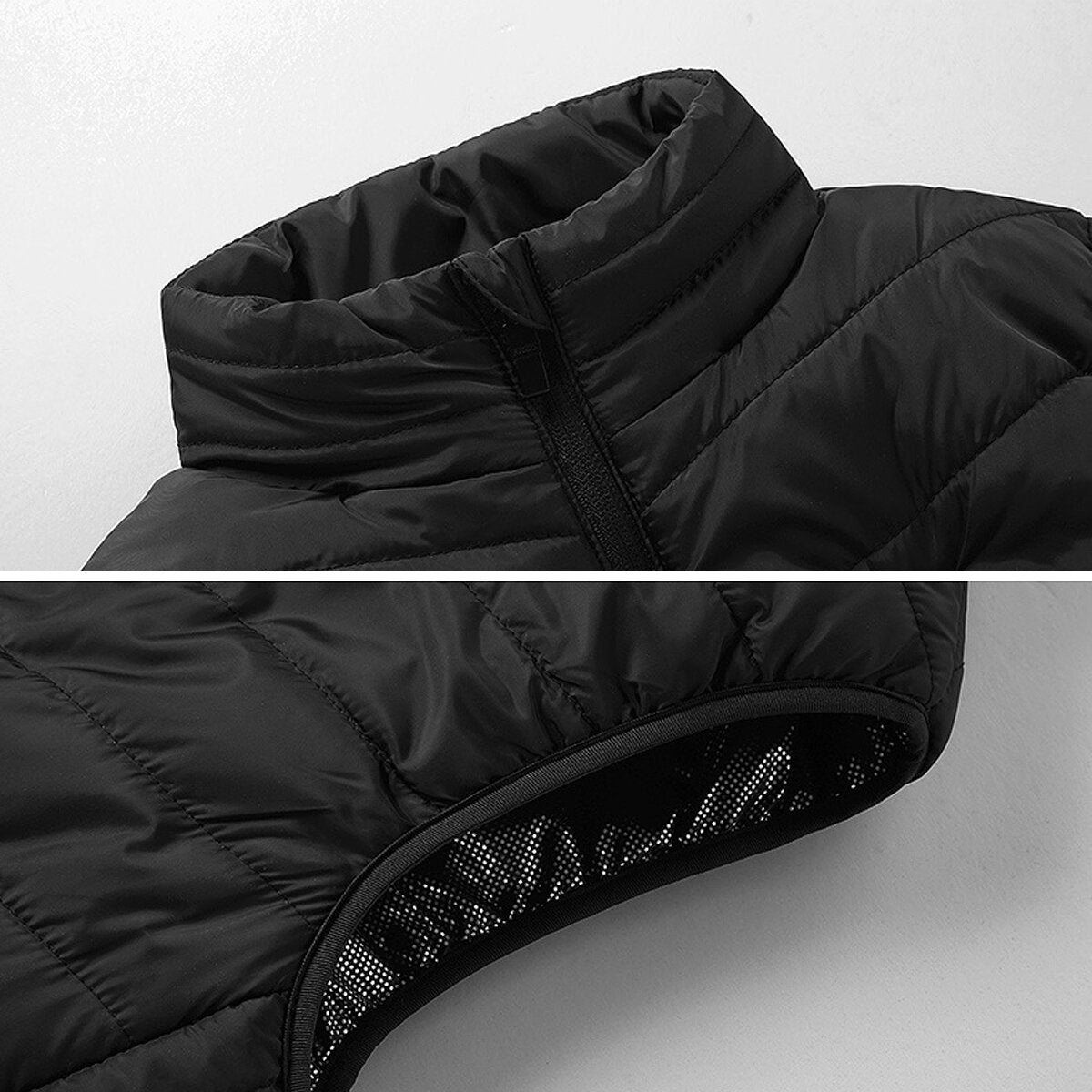 USB Heated Vest - Electric Warm Jacket for Men & Women, Winter Thermal Coat